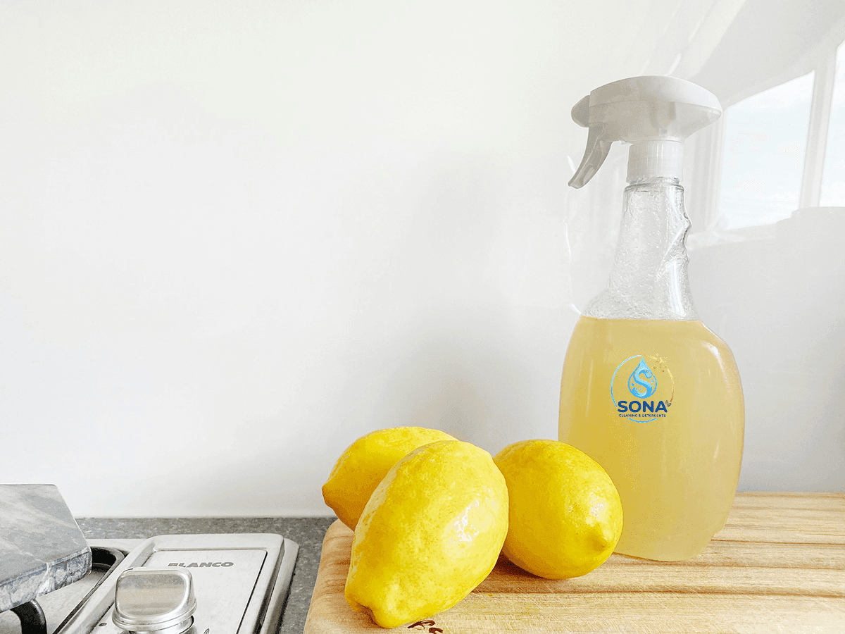 Sona Dishwash Liquid — Lemon — Case of 24 × 500ml