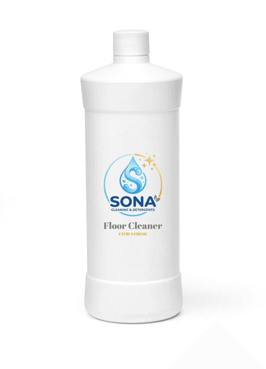 Sona Liquid Floor Cleaner — Citrus Fresh — Case of 12 × 1L