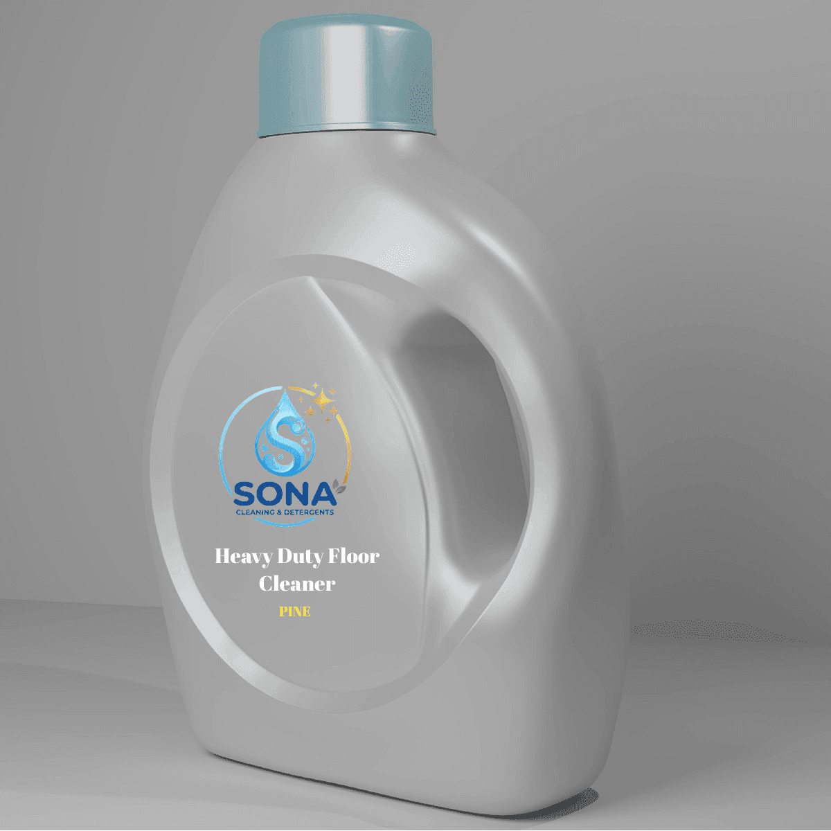 Sona Heavy-Duty Floor Cleaner — Pine — 5L Bulk Can — Case of 4